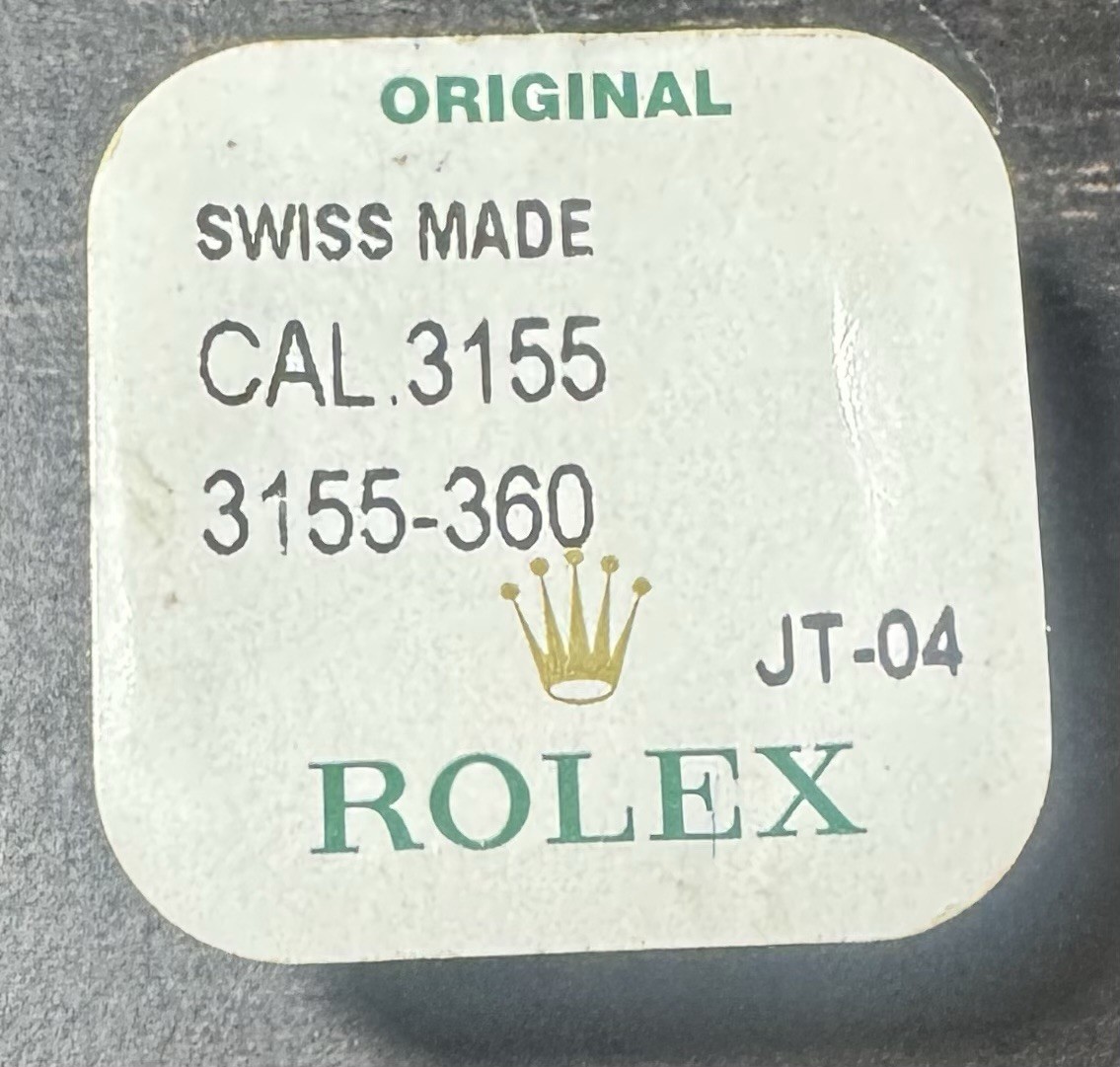 Rolex Cal. 3155 Part 360 Second Wheel 3155-360