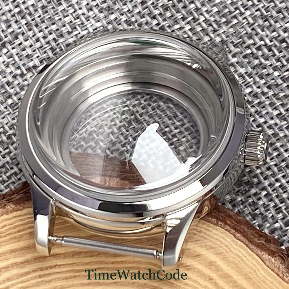 316L Watch Case for NH35 NH38 ETA2824 PT5000 10ATM Domed Sapphire Crystal 40mm