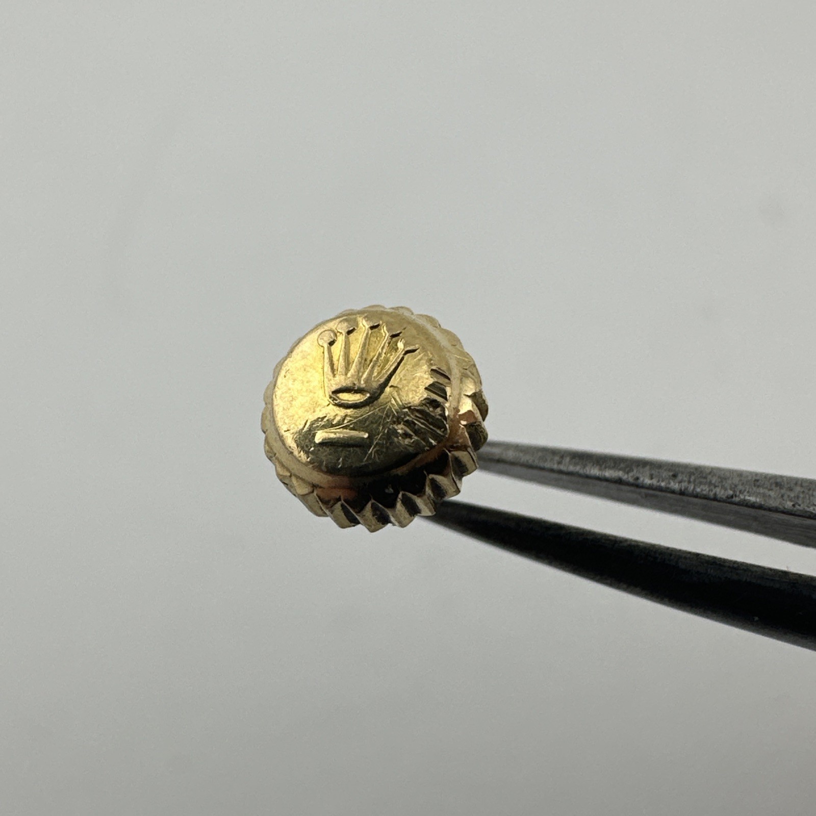Rolex Watch Crown 18K Yellow Gold 5.2mm Original Authentic Rolex Part