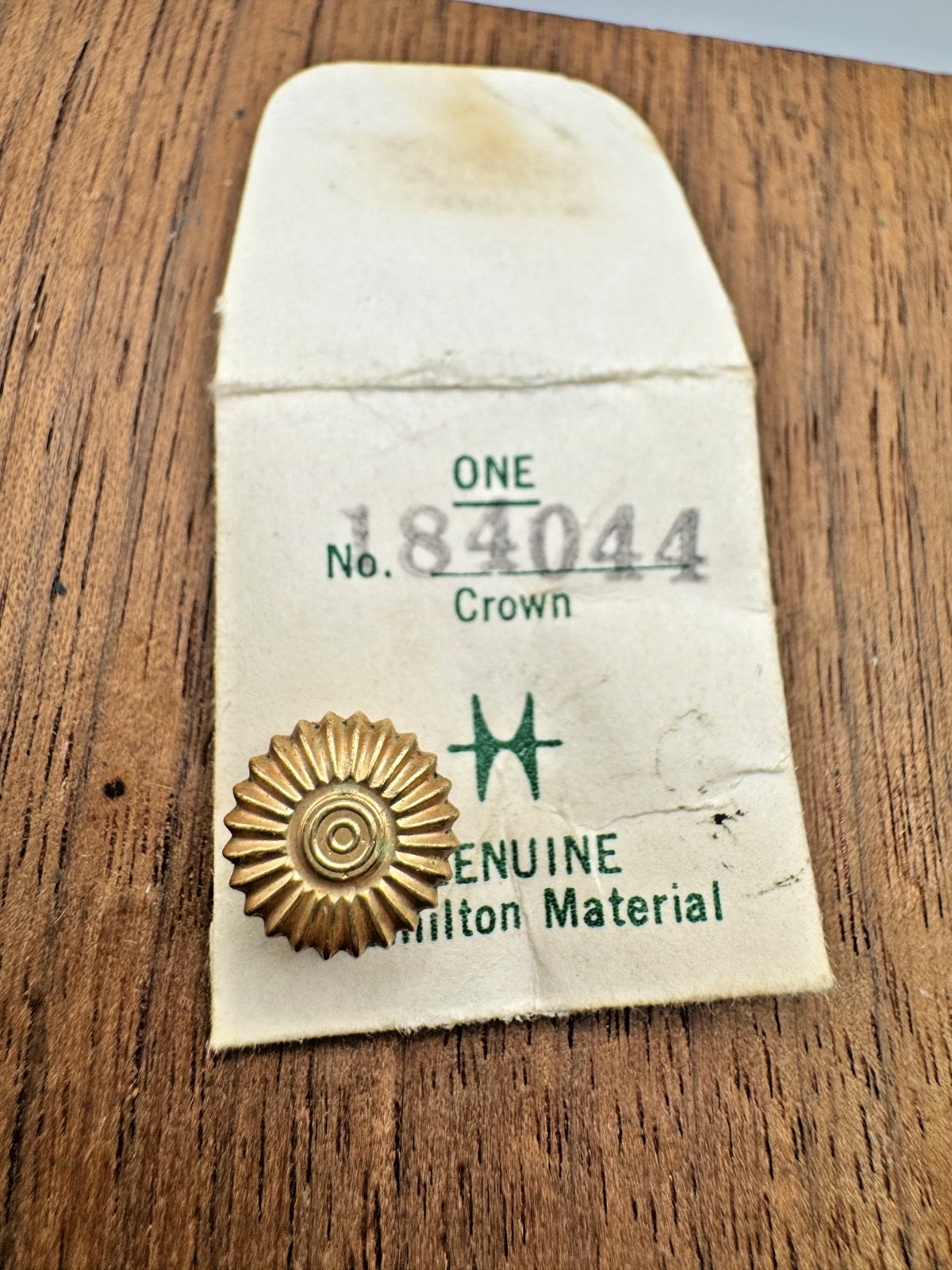 Hamilton Pocketwatch Yellow Crown 16s NOS 184044/20007 TAP 3