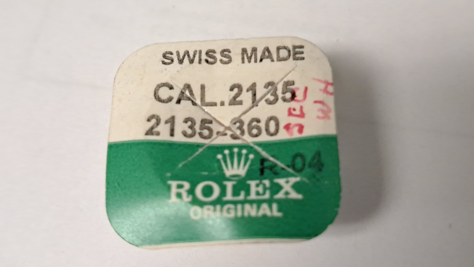 Genuine open Rolex 2130 330 Great Wheel + 2130 340 Third Wheel + 2135 360 Second