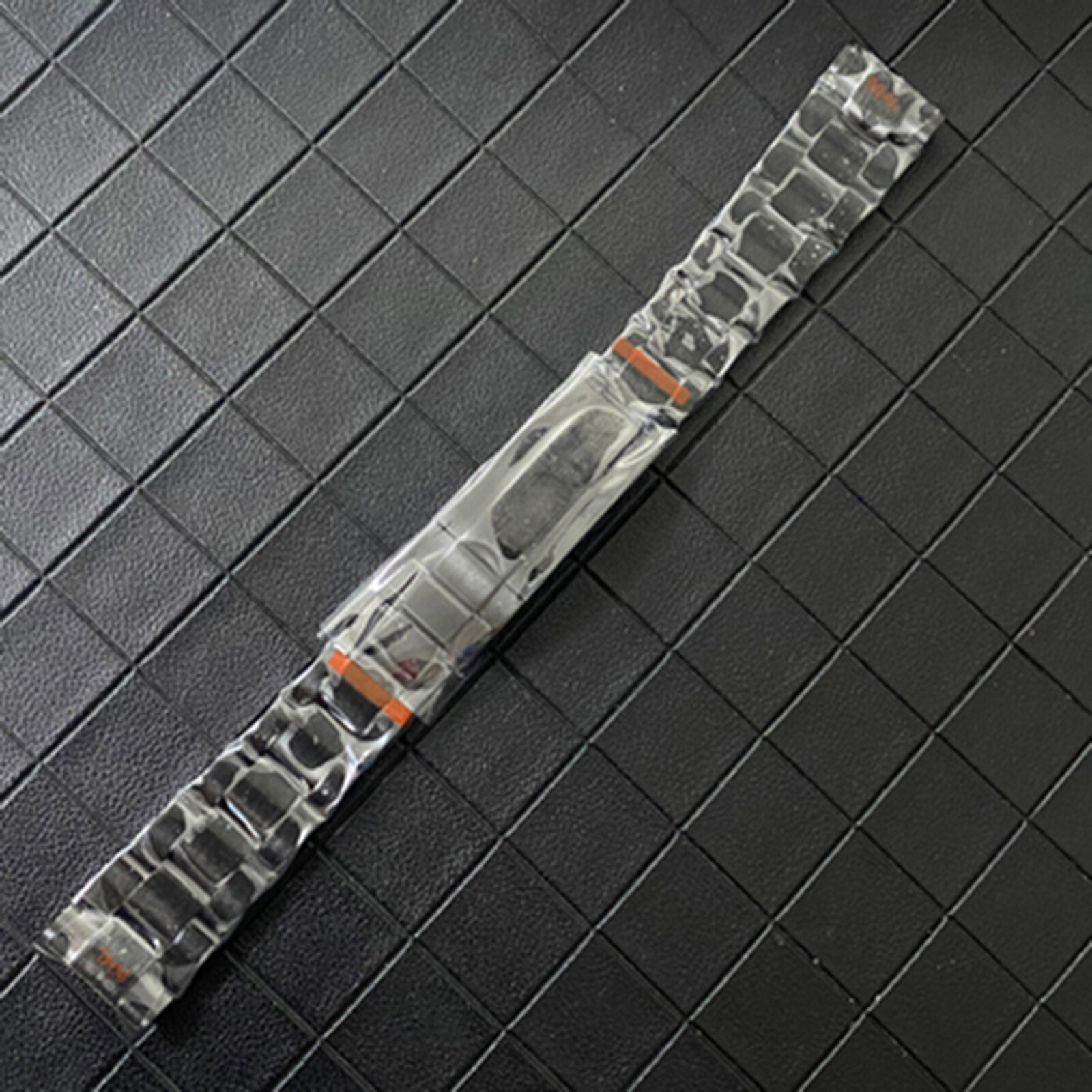 39MMM 316 Steel Ceramic Bezel Watch Case Strap Sapphire Glass for VK63 Movement