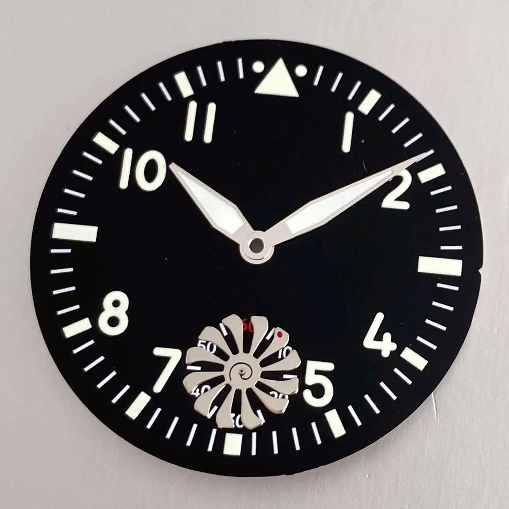 Tandorio 42mm Hand Winding 6498 ST3621 Watch Case Stainless Steel Sapphire Glass