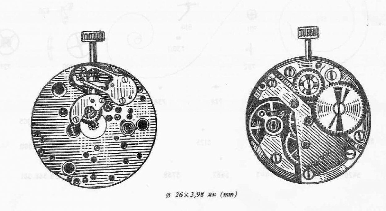 RAKETA 2609.HA Russain Watch Movement. Original Spare Parts – Choose From List