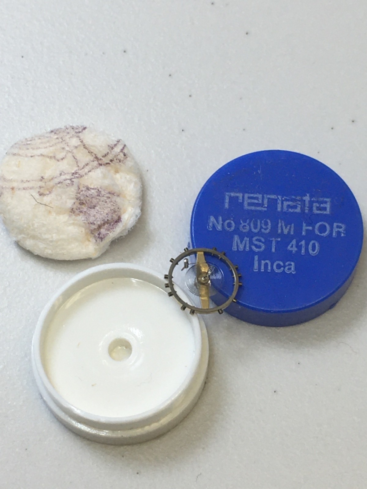 MST Cal 410 Vintage Watchmakers Part Balance #721 New Old Stock Swiss Made