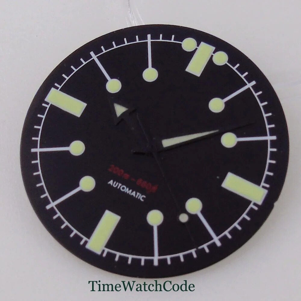 Diving Watch Case for NH35 ETA2824 PT5000 20ATM Double Bow Sapphire Crystal 40mm