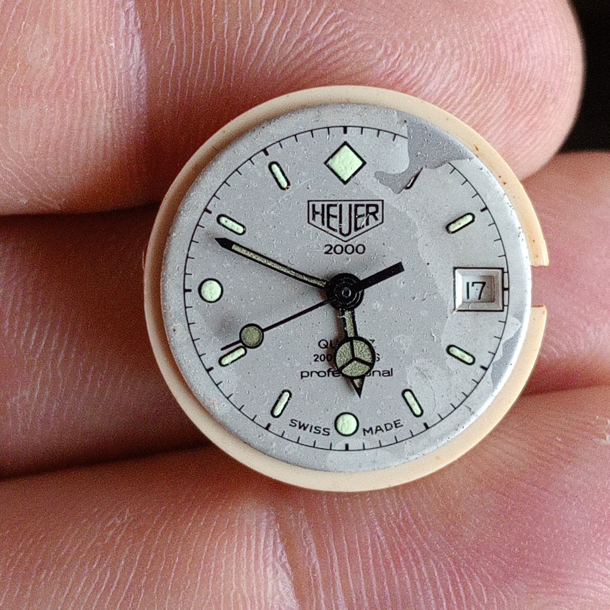 Eta 556.112 – Heuer 2000 (No Working) Vintage for Spare parts