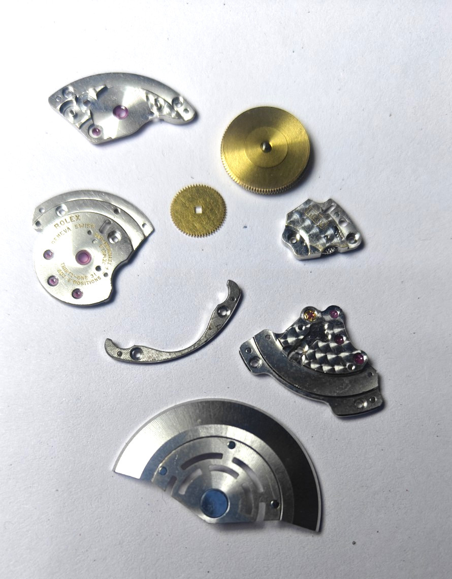 Rolex 3135 Parts Lot, Part 3135-130,305,315,118,110,105,140,570,135 Combo
