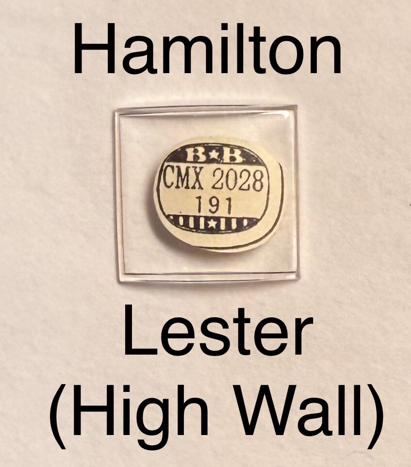 NOS Vintage 1940s Hamilton Lester High Wall Glass Watch Crystal