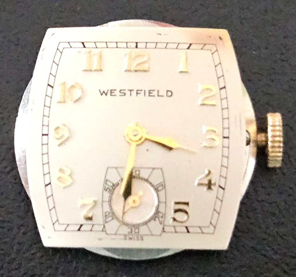 WESTFIELD 10GC 7J 23.5mm SWISS WATCH MOVEMENT LOT.125