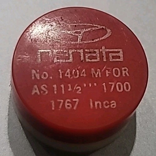 SB1: AS 11½‴ Cal. 1700 Balance Complete No. 1404M – 1767 Inca Renata NOS Part