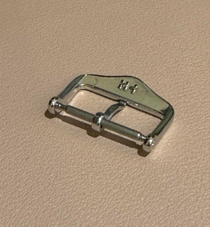 Genuine Hirsch Tradition Buckle Clasp Polished Stainless Steel 20mm BC1030-2-20