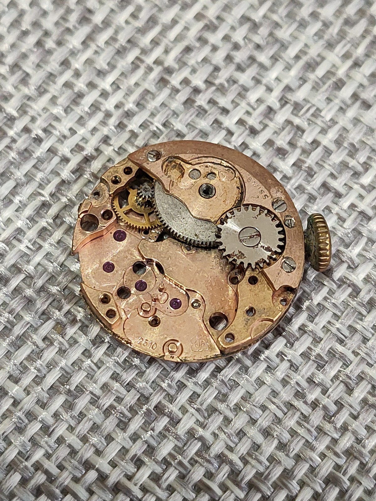 Platinum With Some ETA 2510 Parts – Not Working