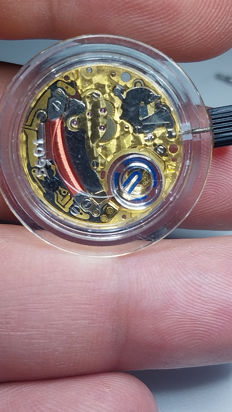ETA 210.001 Quartz Movement (no calendar) New still in case with stem