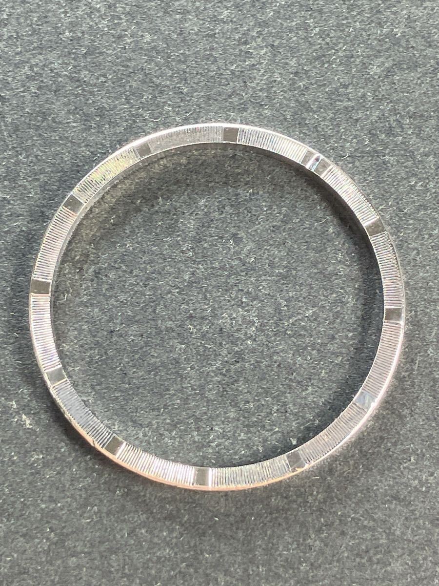 Genuine Rolex Oyster Perpetual Engine Turned Bezel Stainless Steel 1007