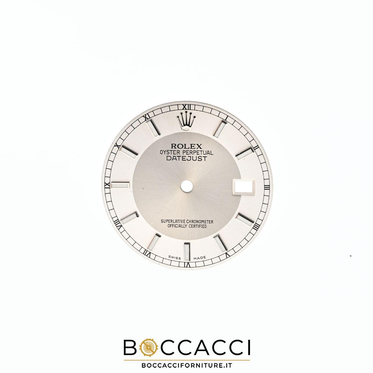 ROLEX Argentee Tuxedo Dial for Datejust 36 116200 116234 16200 Luminova (EXCE…