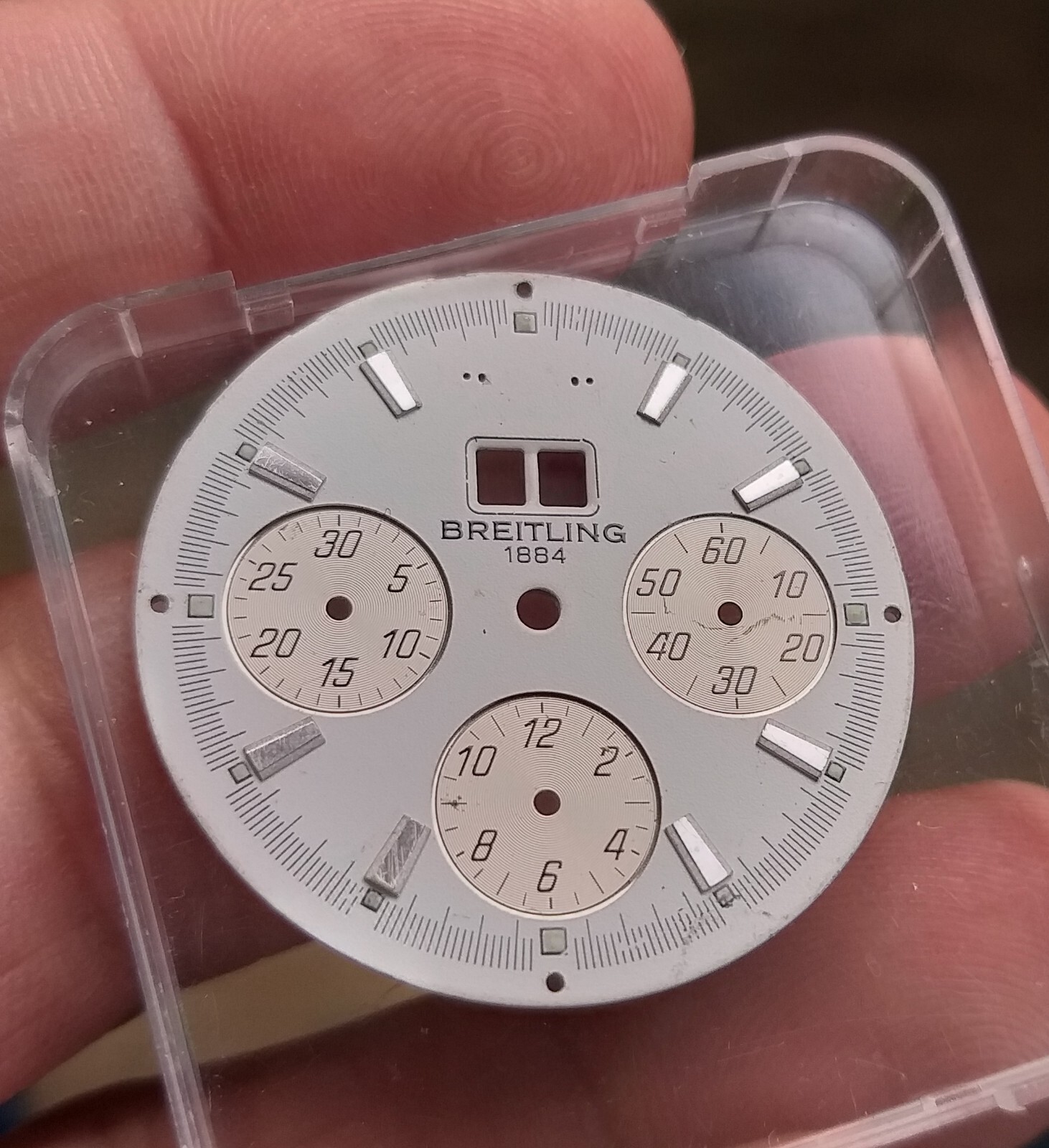 Breitling Crosswind Ref. A44355 White Chronograph Dial Original Part
