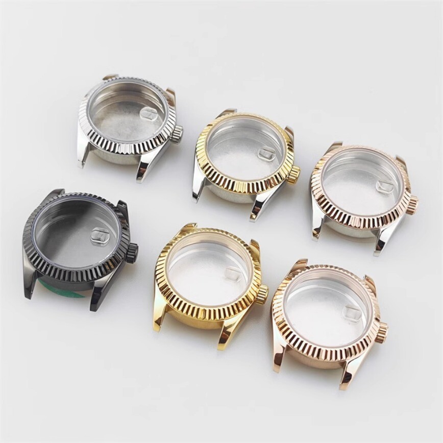 31mm NH05 Case+dial+hand Stainless Steel Sapphire Glass for NH05-NH06 Calibers