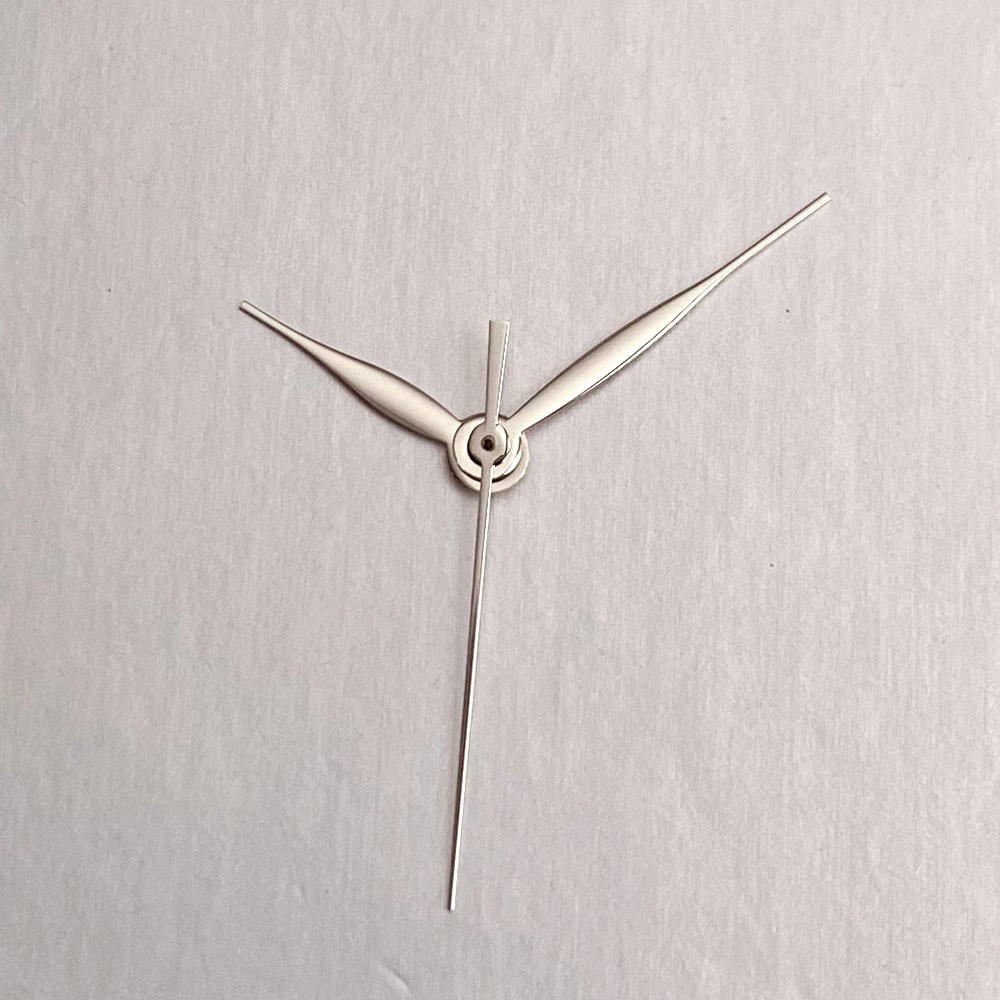 Silver Blue Watch Hand Needles Steel fit NH35 NH36 PT5000 SW200 Miyota Movement