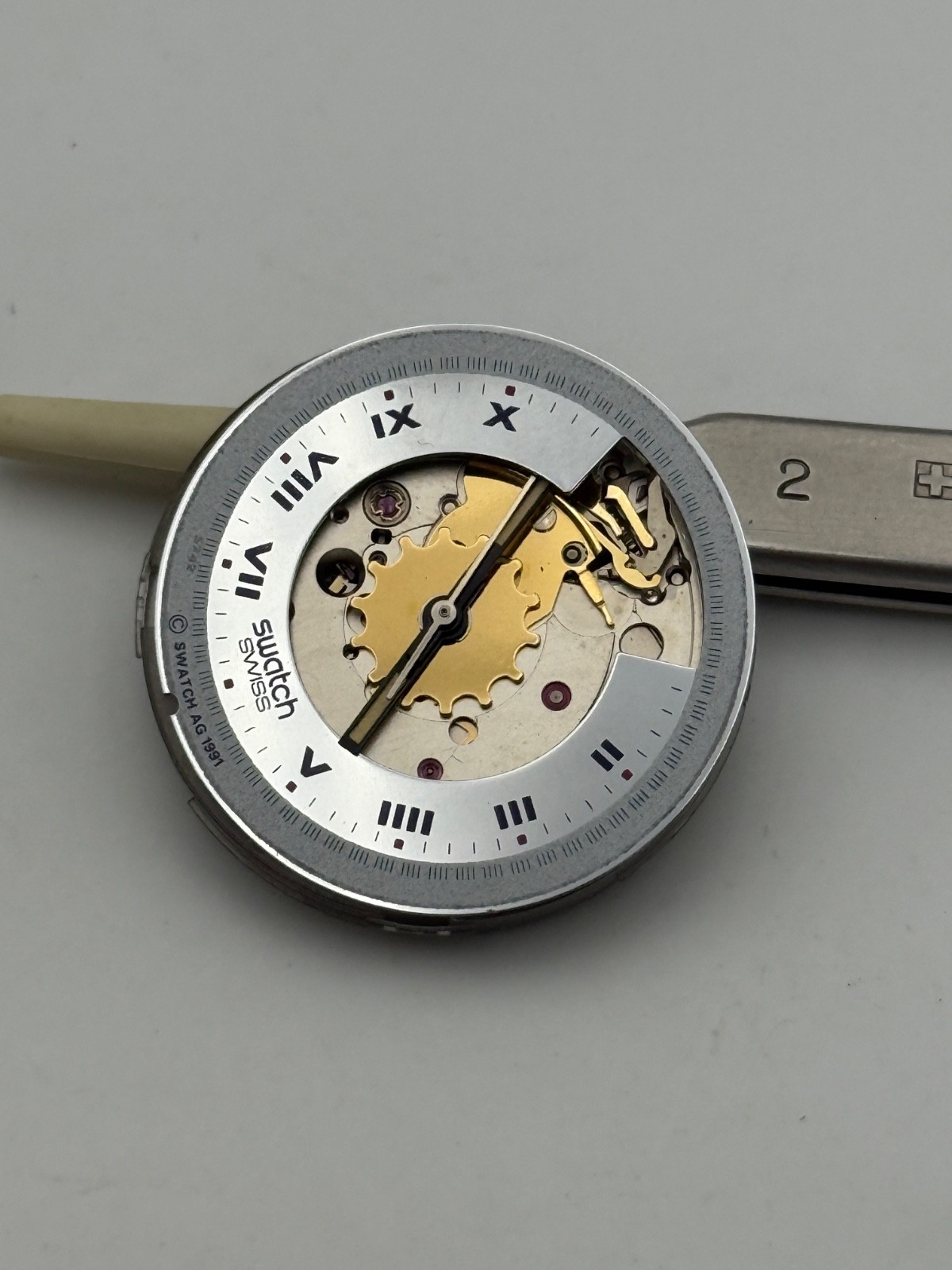 swatch eta 2840 automatic movement movement