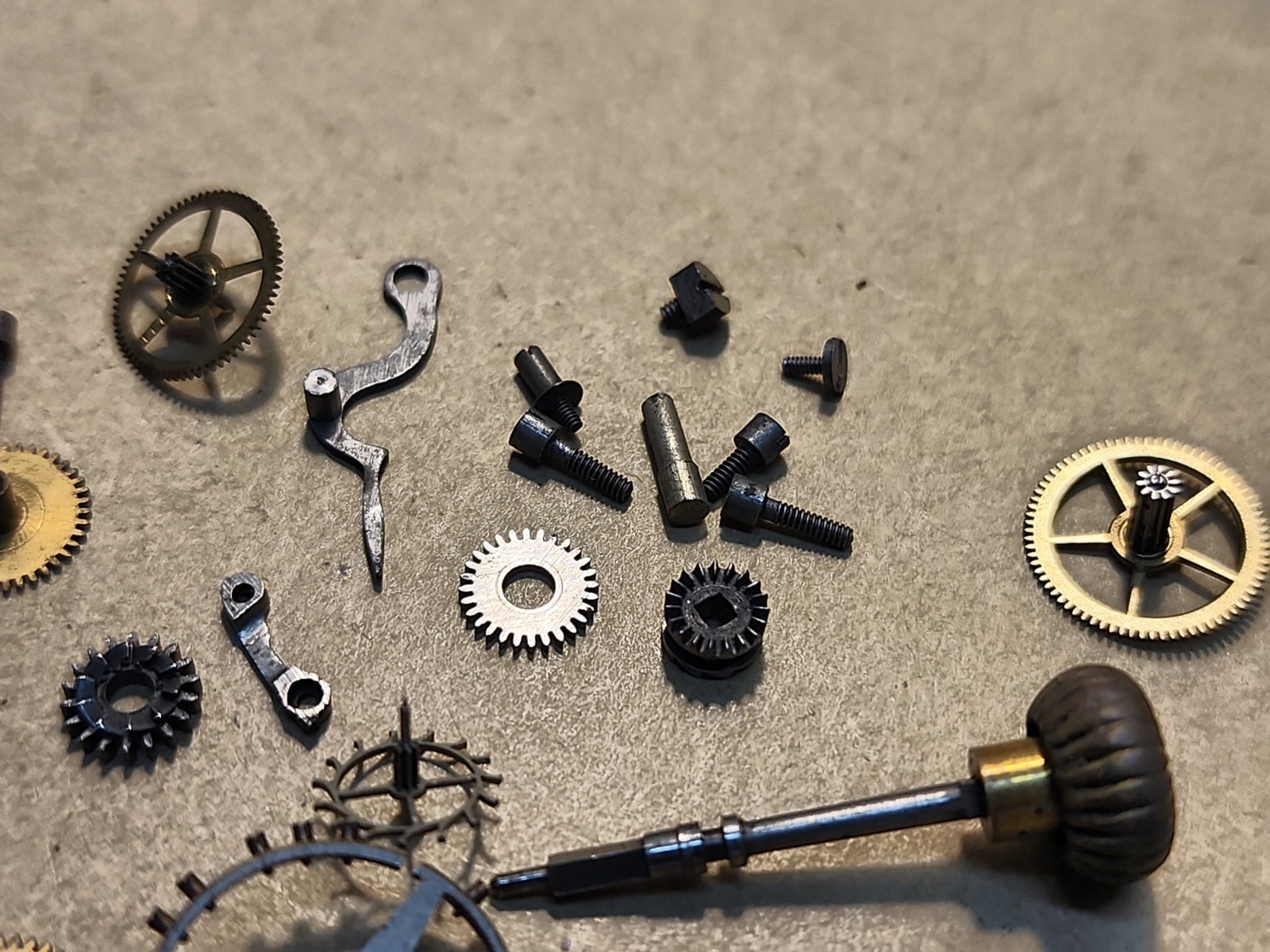 Lot Of Mixed Pocket Watch/Wristwatch Loose Parts