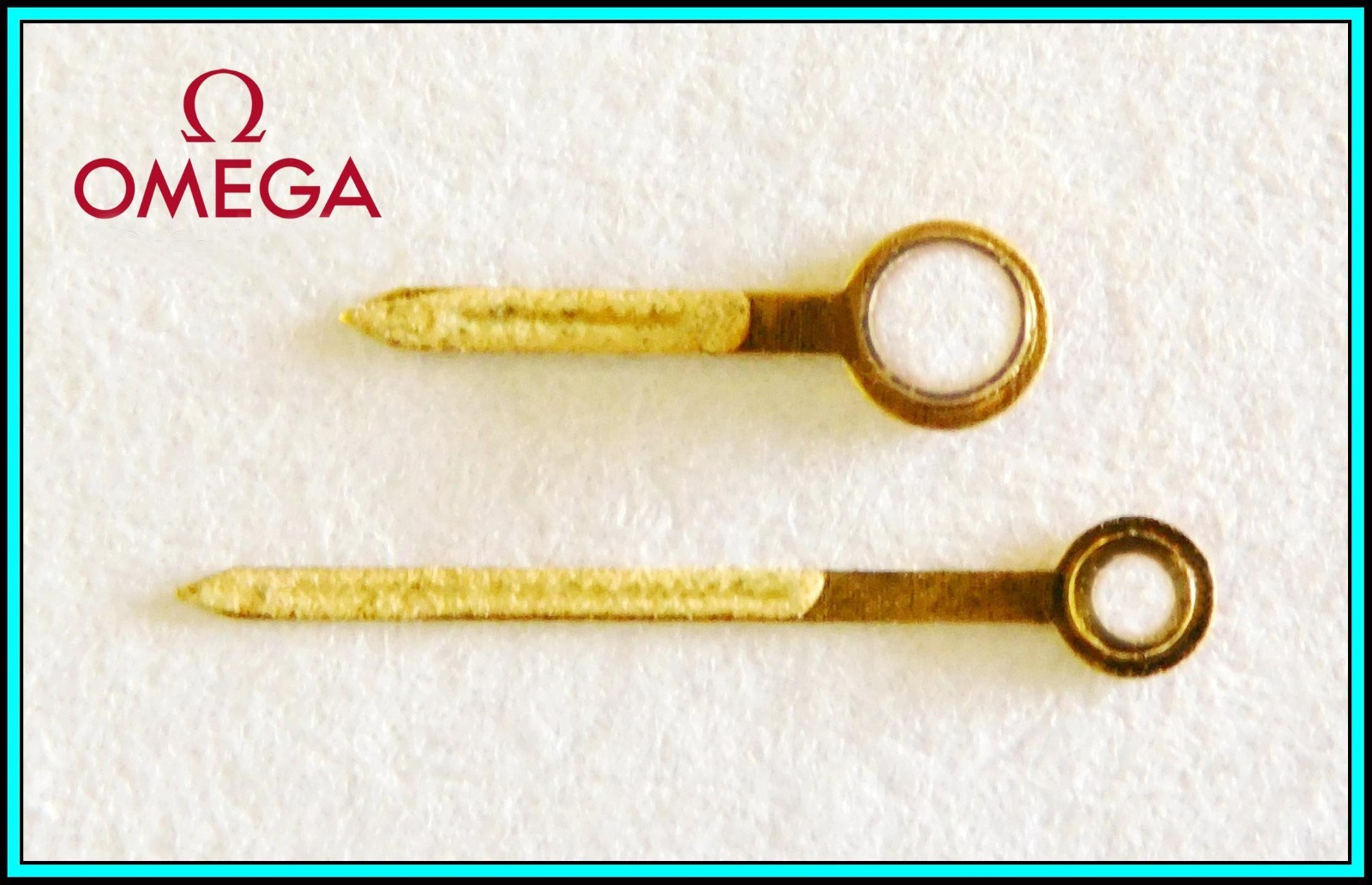 ORIGINAL Vint. OMEGA GOLD HAND SET x 3 Cal. 861 / 321 SPEEDMASTER – N.O.S. 197