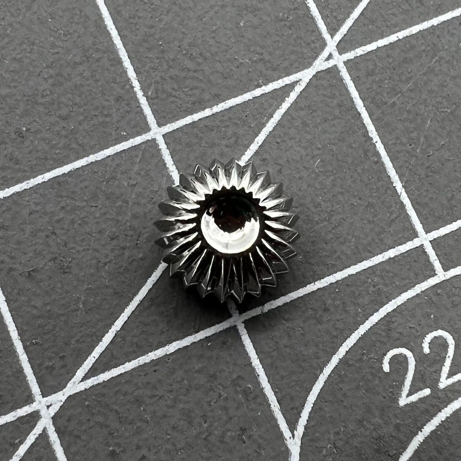 316L S/S Diamond Shaped Watch Crown for Seagull ST3600/ST3621/ETA6497/ETA6498