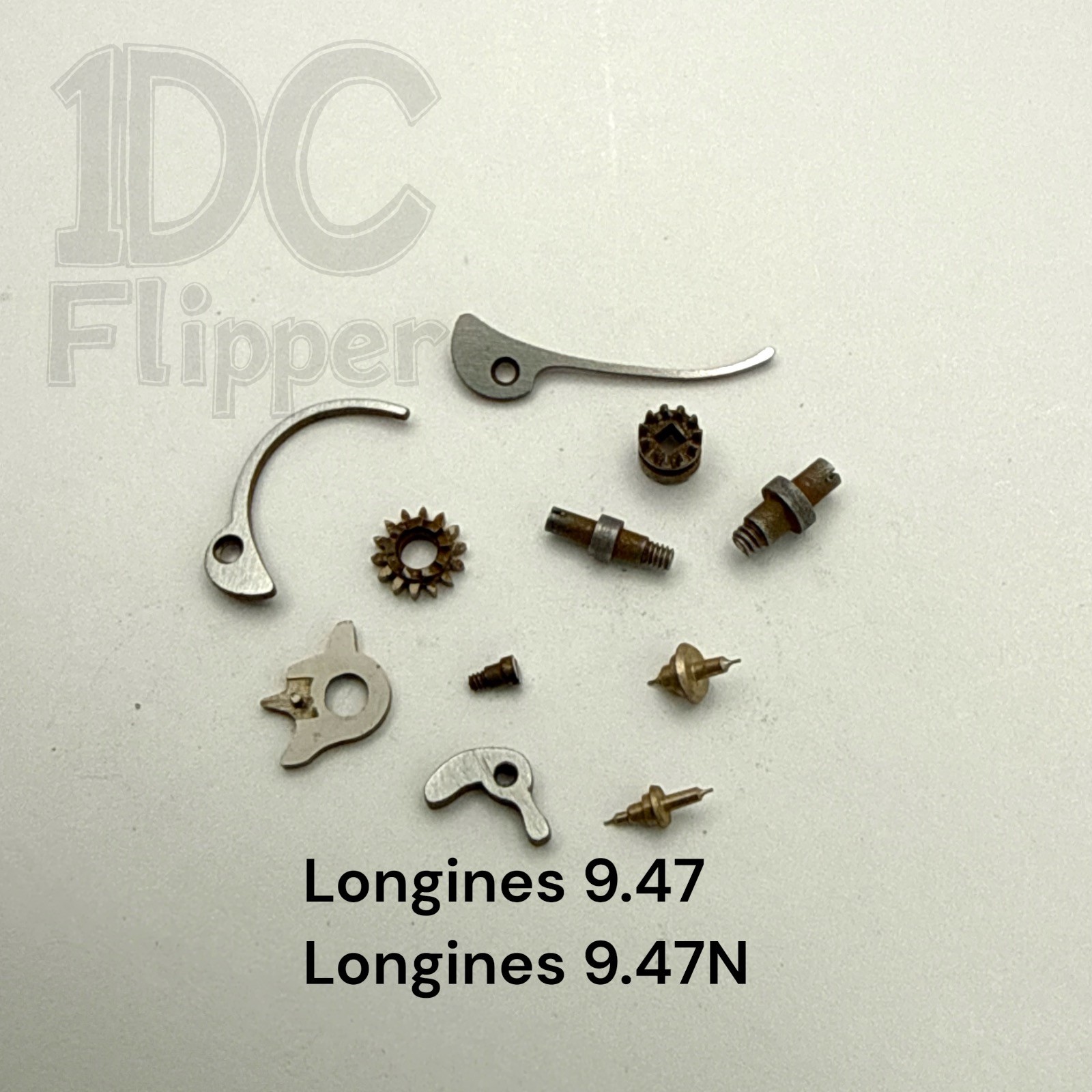 Lot Longines 9.47 Winding & Setting Parts QuickFit Fits 9.47N VTG NOS Read!