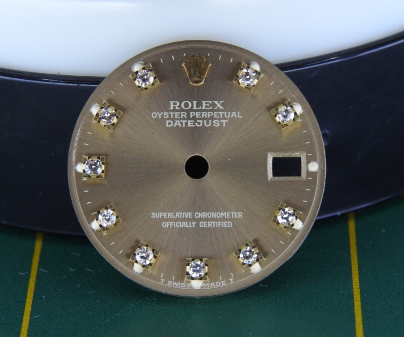 Rolex Made Tropical Gold Factory Diamond Dial Datejust 26MM 69178 79178 69173