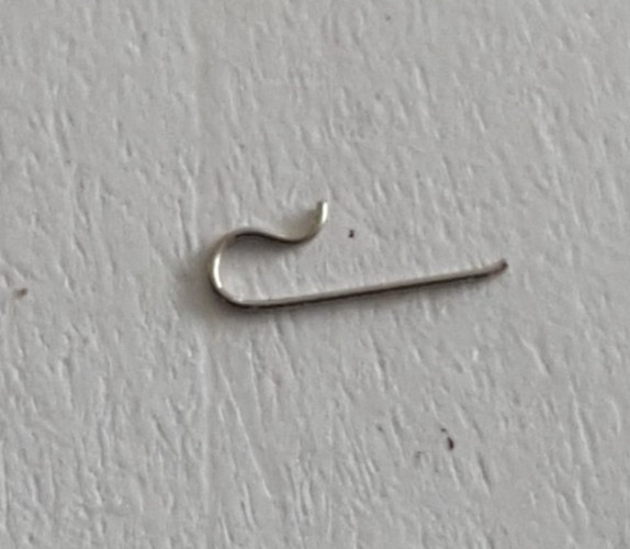 Piaget Caliber 9P2 Part Number 36, E.B Number 440 (Yoke Spring)