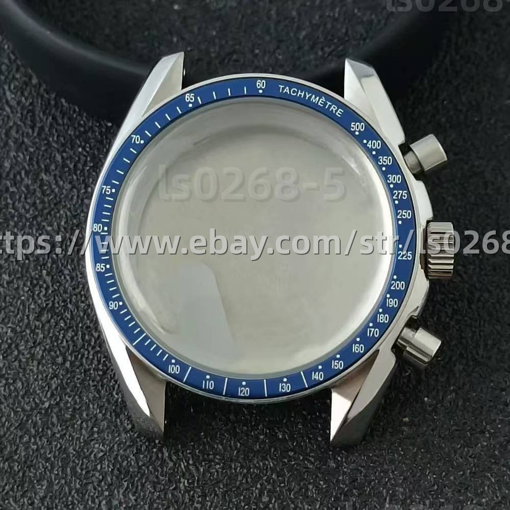 40mm VK63 Watch Case Stainless Steel Fit Quartz Movement