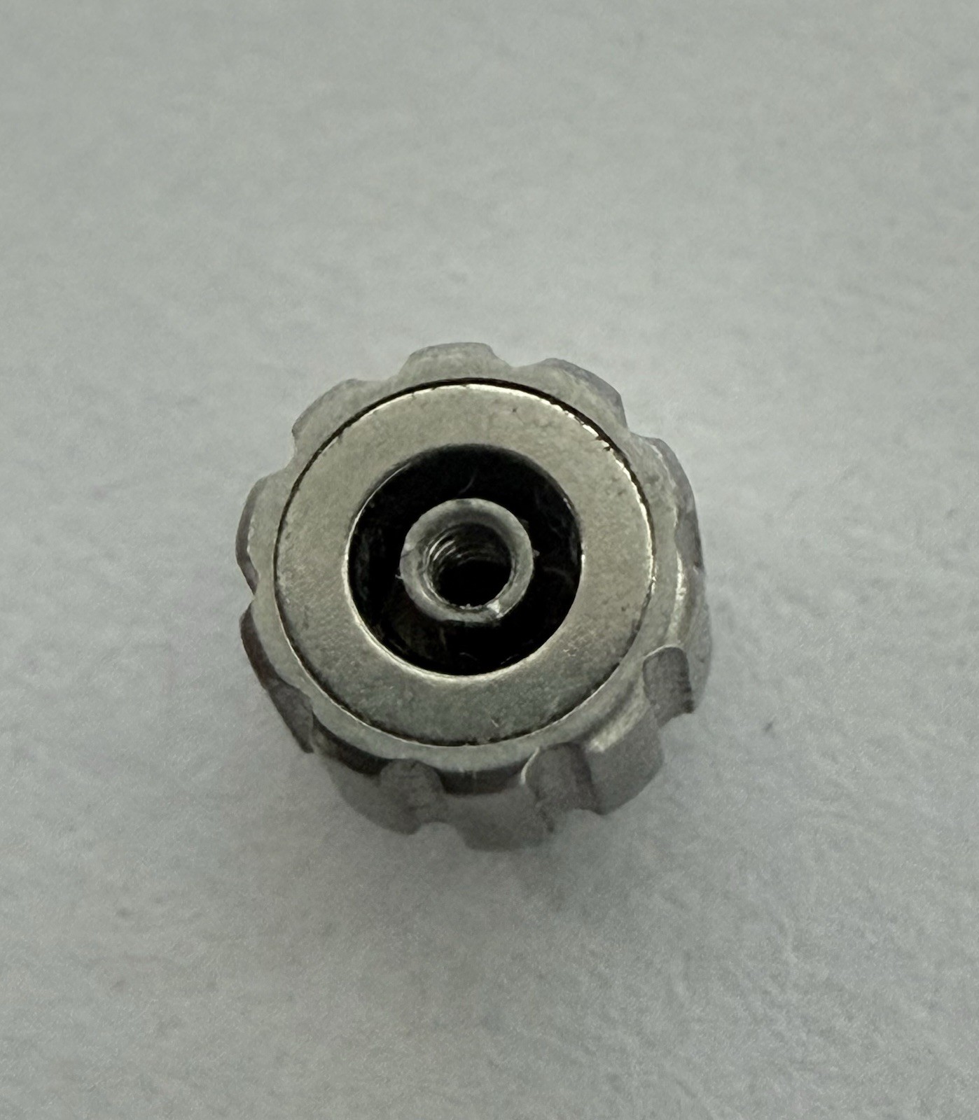 Original Breitling Titanium Crown 4.4mm X 3.6mm Tap 10 New Old Stock