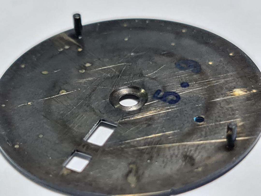 GENUINE USED GOOD CONDITION BLUE DIAL SEIKO CHRONOGRAPH 6139-8020 6139-8021