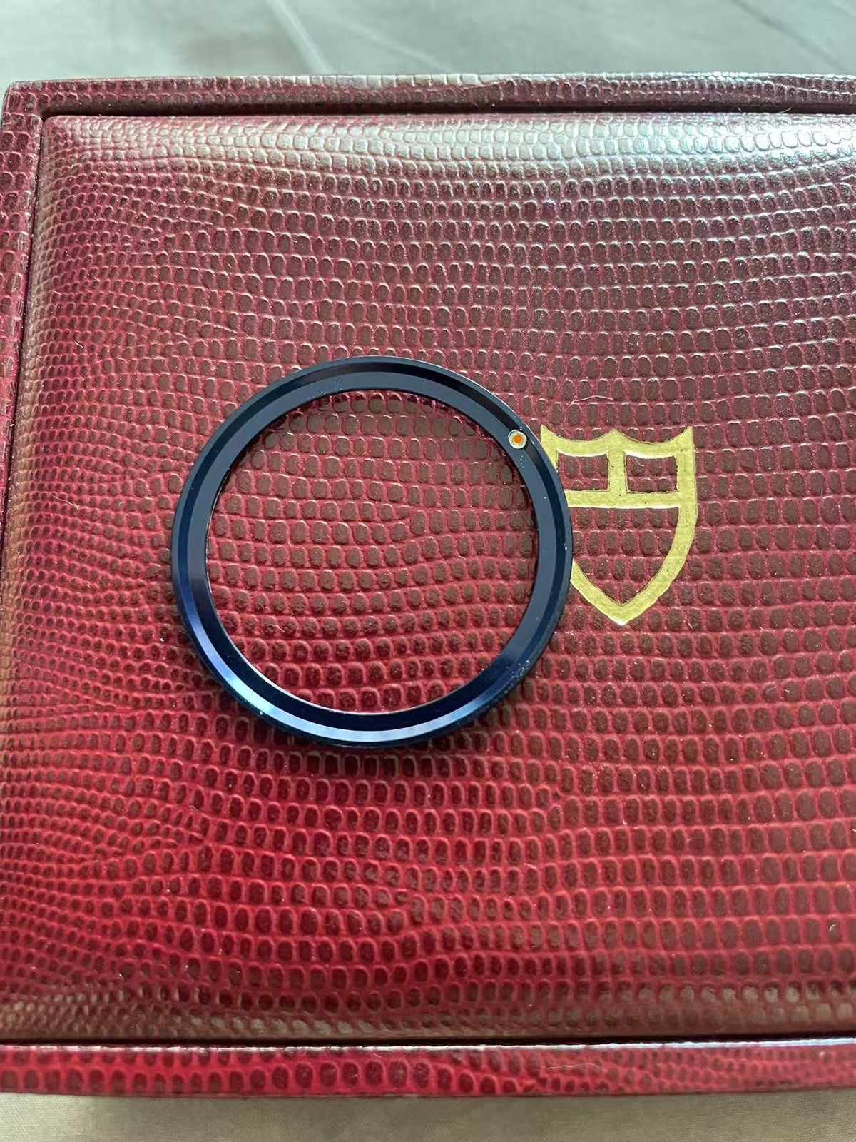 Vintage R T Flat 4 Bezel, Navy Blue, Fit For 1680, 5513, 9411, 9401, 1665