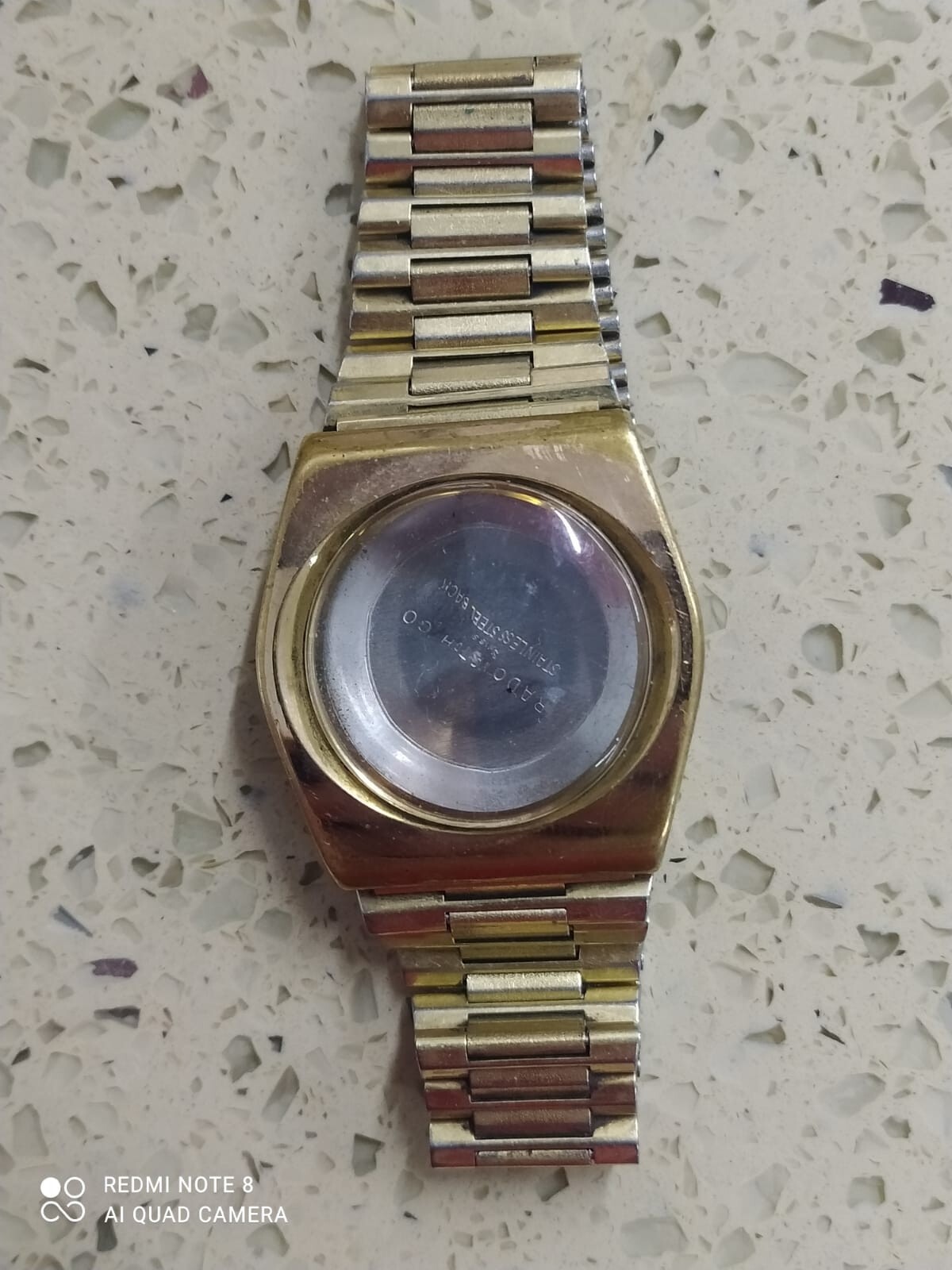 RADO VOYAGER AUTOMATIC Gold Tone CASE Ref 636.3082.2 & bracelet Rado 2836