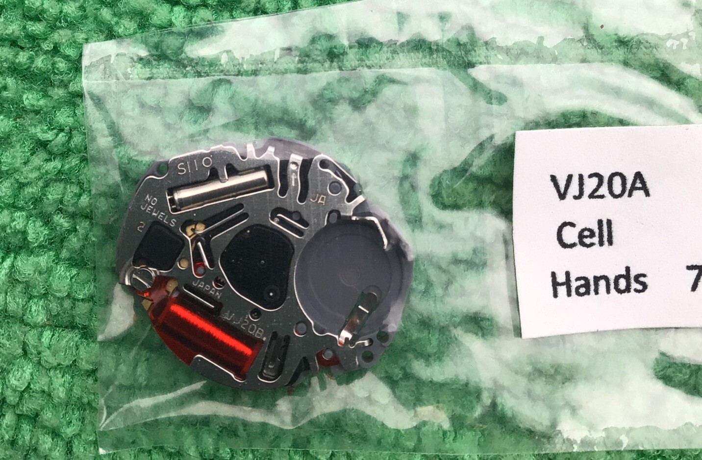 NEW Seiko SII / TMI / Epson VJ20A VJ20C Quartz Watch Movement With Stem