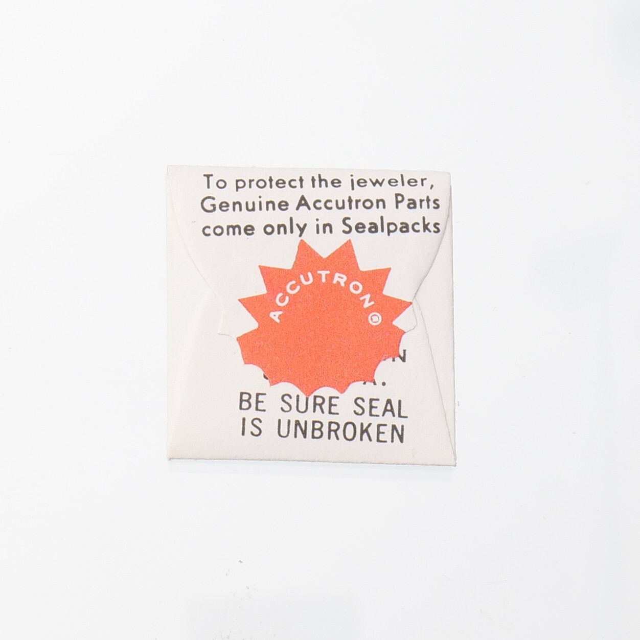 NOS Accutron By Bulova 2180 #121 New Old Stock Center Second Brake Spring (C5D3)