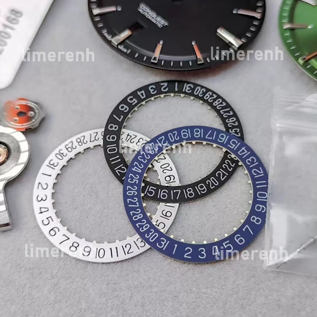 41mm stainless steel kit + dial + hands + watch strap For 2824/2892