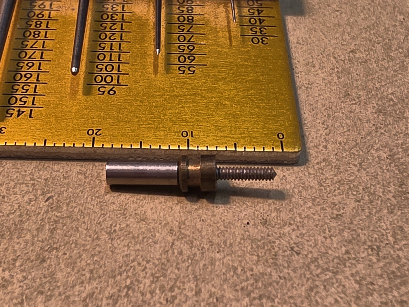 NOS American Pocket Watch Female Stem With 1.45mm Thread-Fits 12s Square