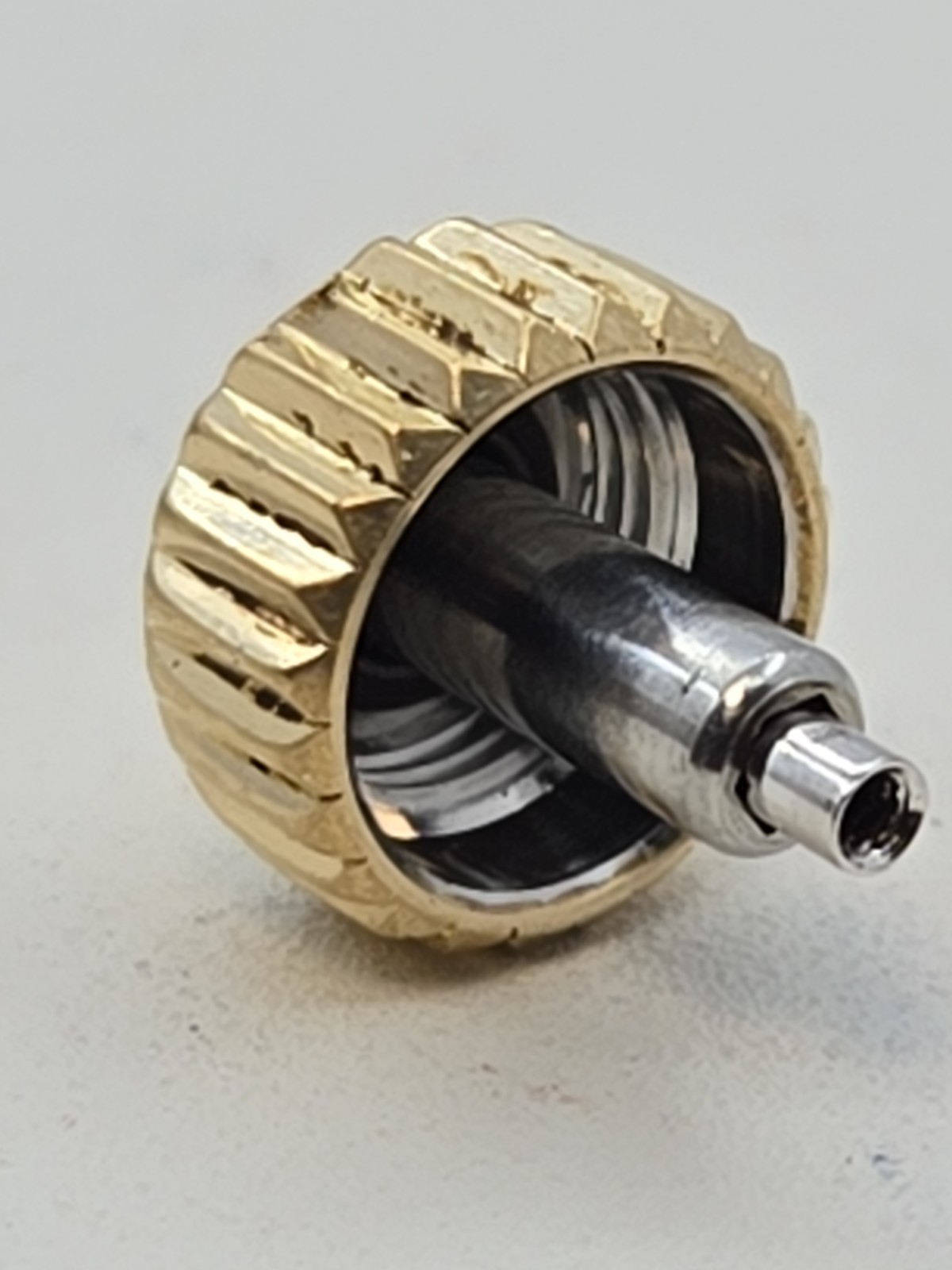 Rolex Crown, 7mm , 24 704 8, 116713 , 18k Yellow Gold ,A Condition