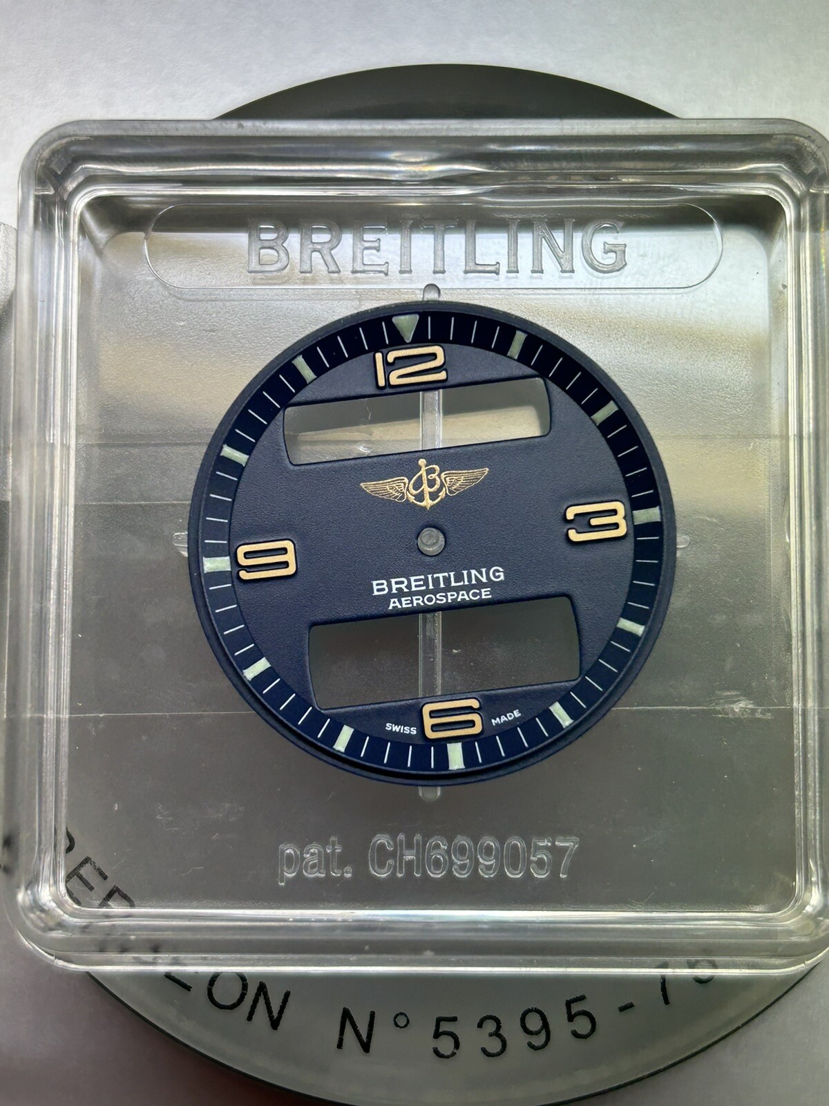 Genuine Breitling Aerospace Blue Dial For F56062 F56059 E56059 E56062 80360