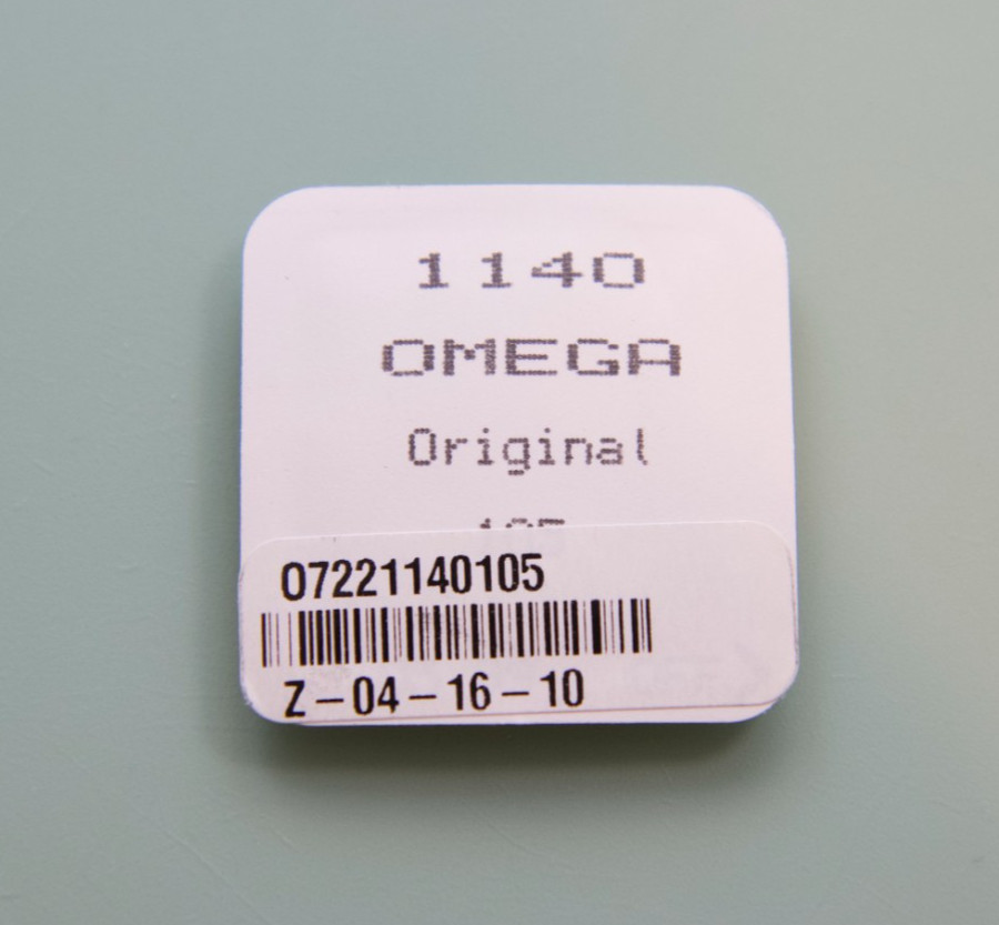 Omega 1140 BARREL BRIDGE YELLOW 2892 NEW SEALED 7221140105 (1pk)