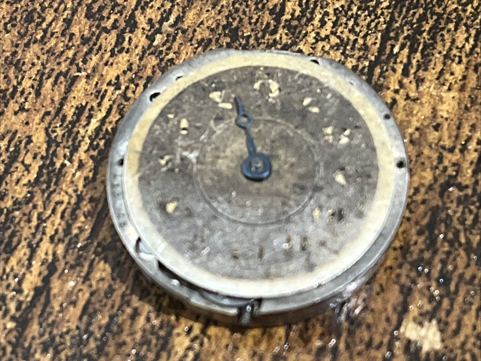 Antique Mauran Pendant Watch Movement 24mm Swiss PARTS BROKEN STEM Collectible