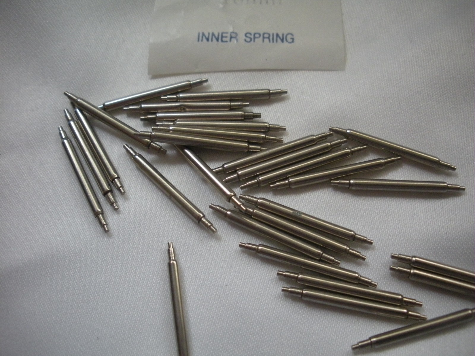 Watch Spring Bars 18mm Nickle-Plated Brass 29 Pc