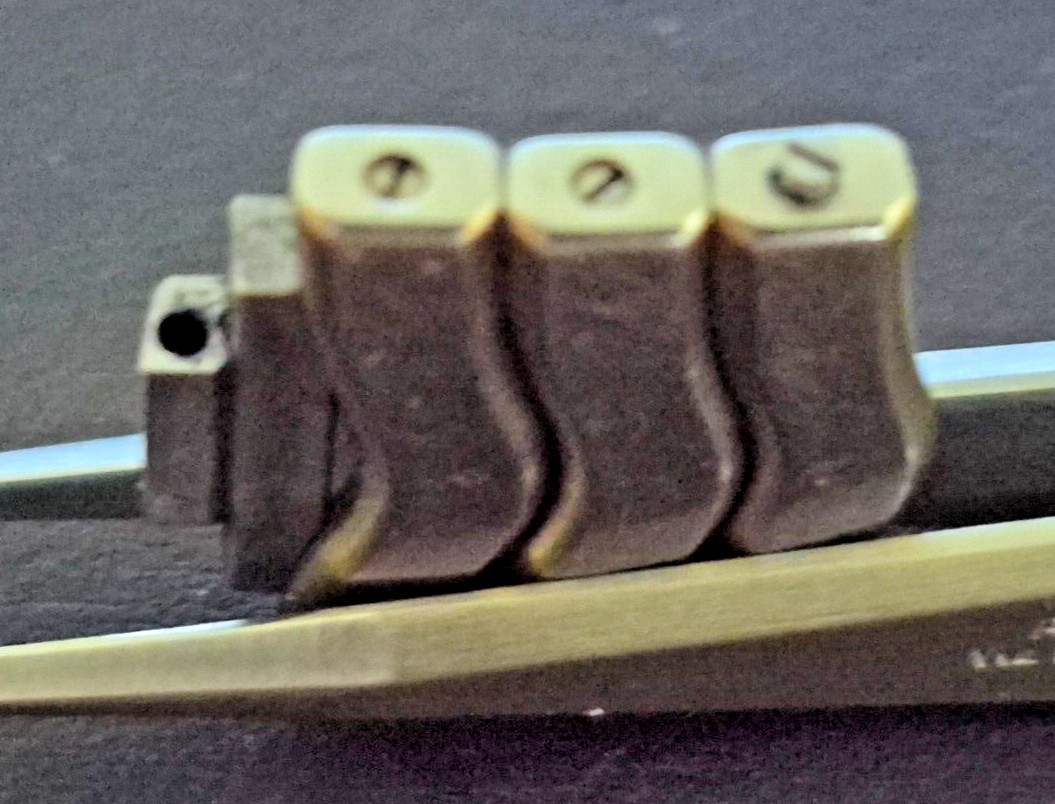 Ebel Classic Wave 19.5 mm Expansion Extra Links Gold and Steel 3 Total & Screws