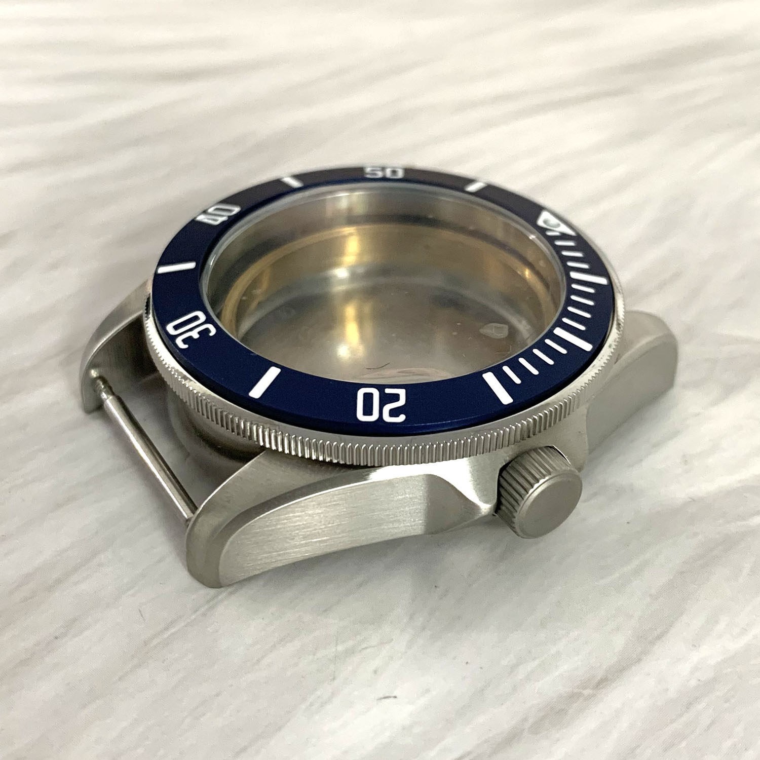 DIY SET 42mm Steel Watch Case + dial + hands + Strap For NH35 NH36 Accessories