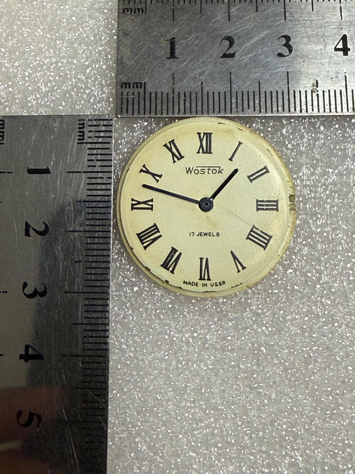 Watch movement USSR Vostok Cal.2409A plus Dial.For parts.