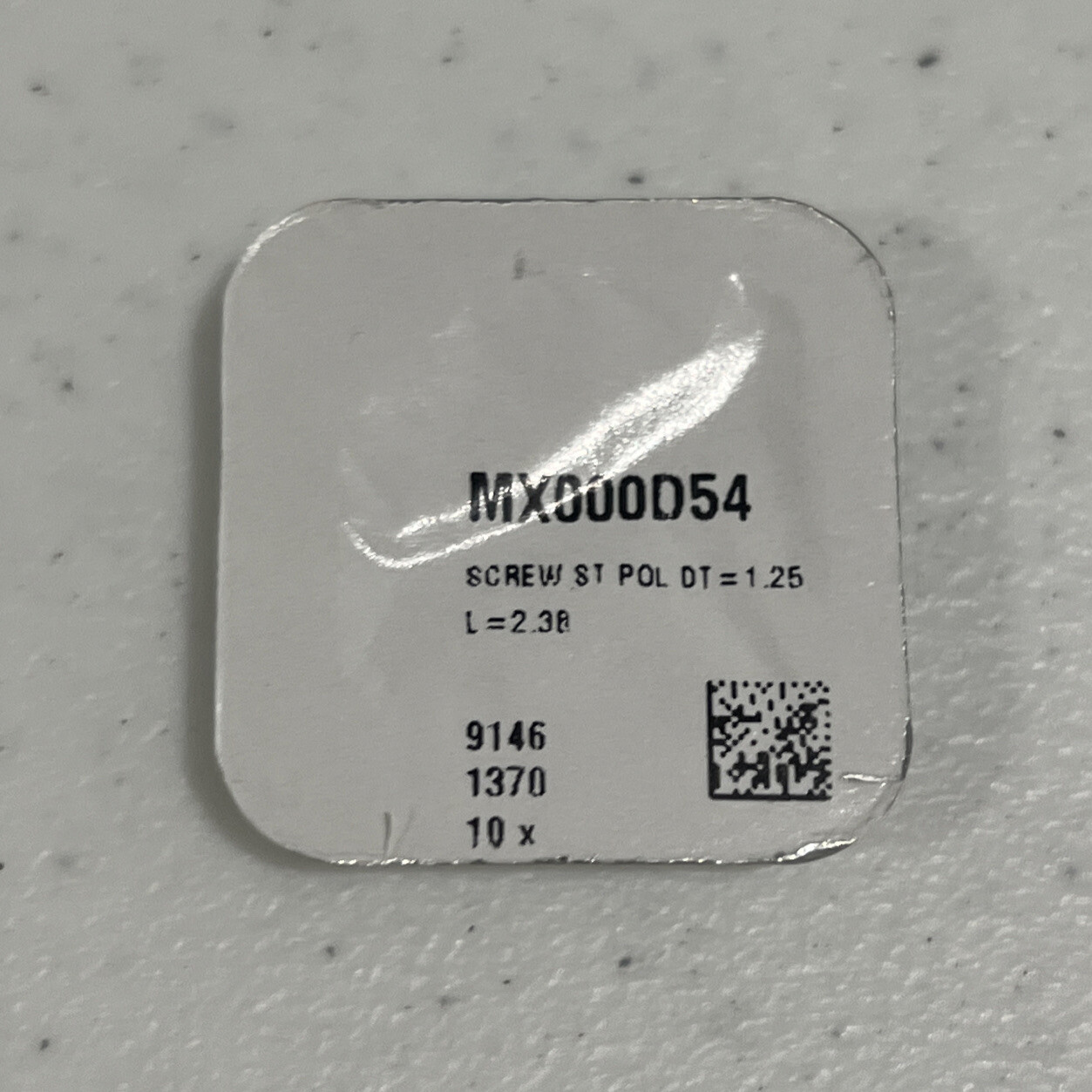 Cartier Back Screw Panthere Santos 1284 1120 Authentic New MX000D54 One Screw
