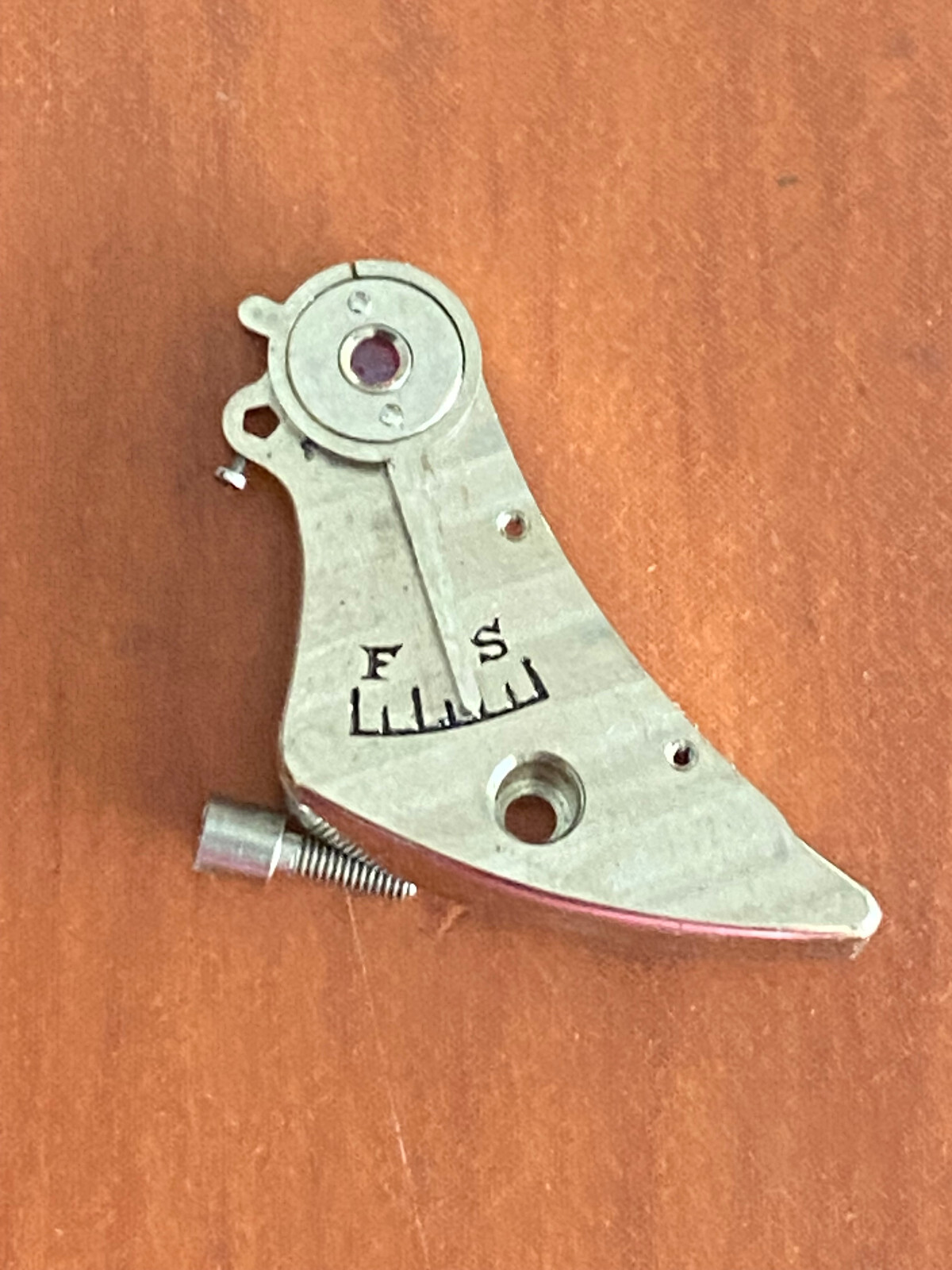VINTAGE BALANCE BRIDGE FOR 16 SIZE HAMILTON 992B!!