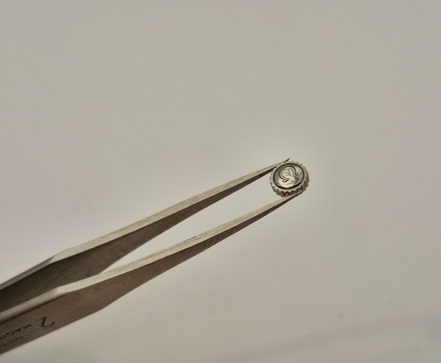 Genuine Omega 5.4mm x 2.5mm Steel Crown – Very Good Condition